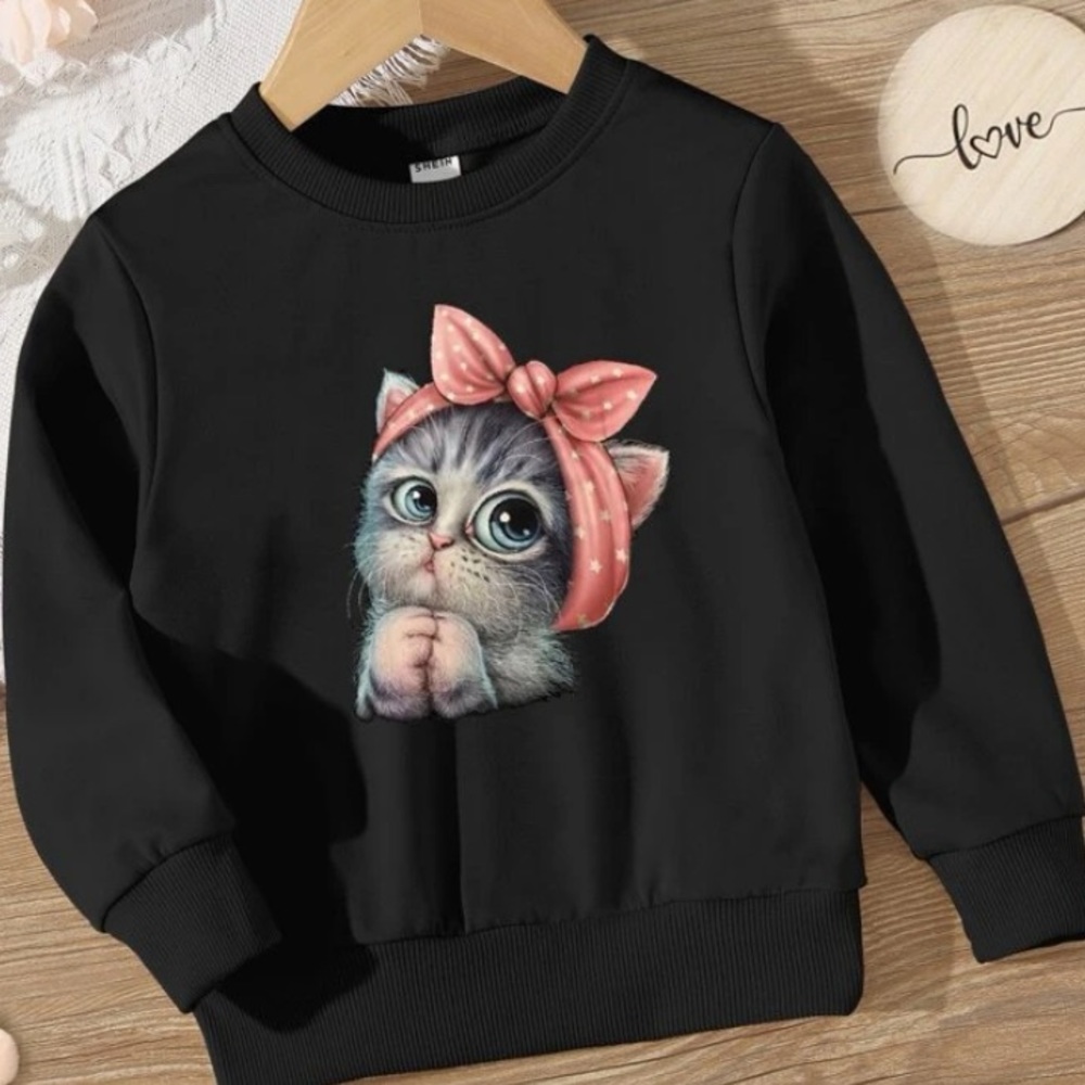 Kitten Sweatshirt 🐱